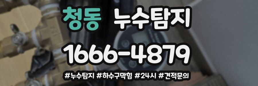 누수닥터 누수탐지