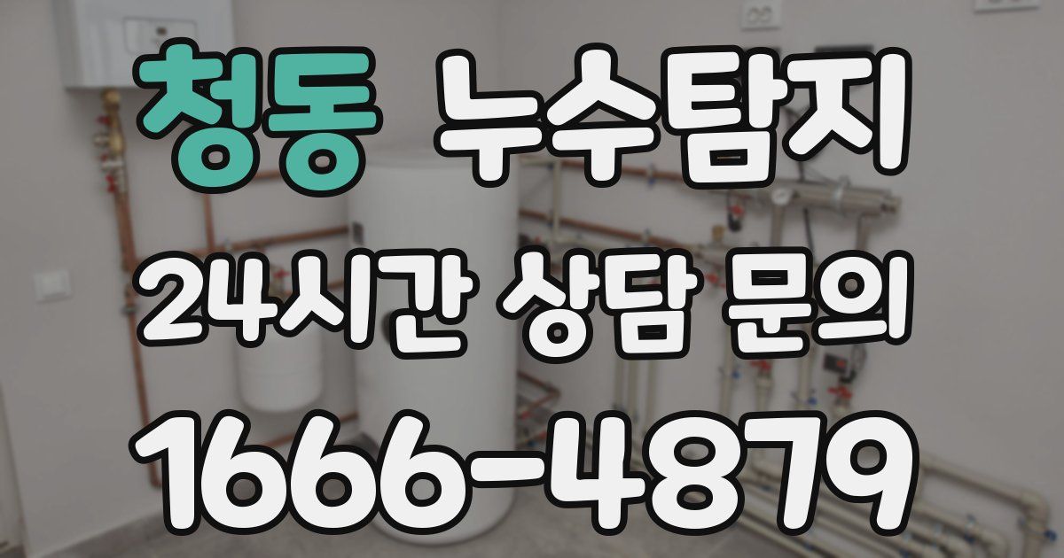 하수구막힘