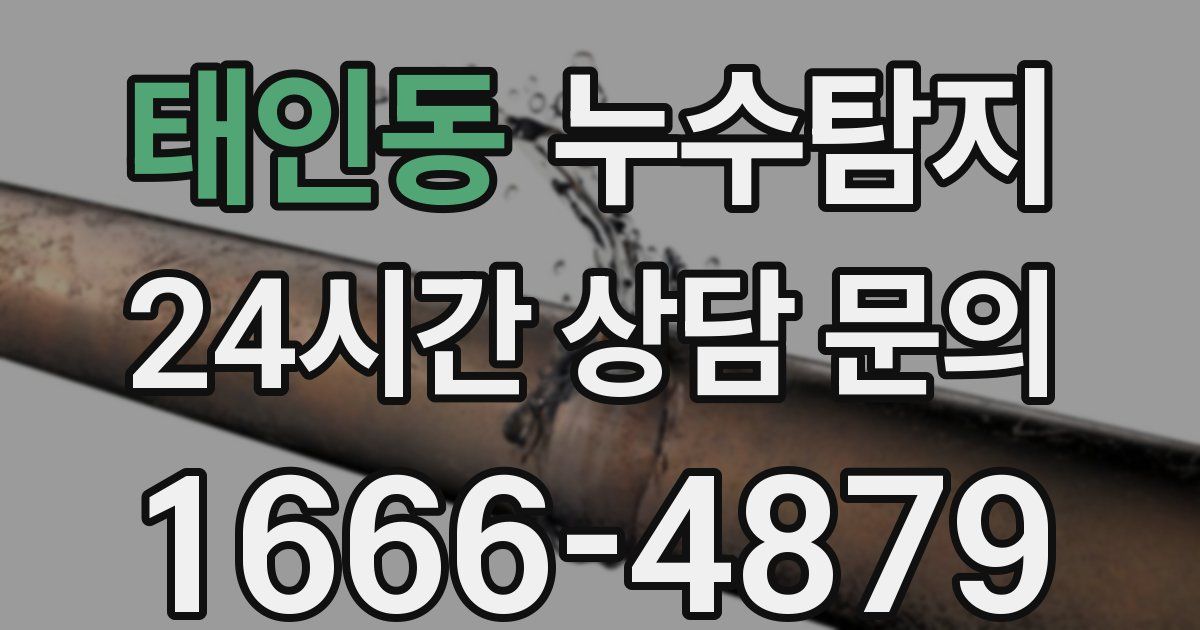 하수구막힘
