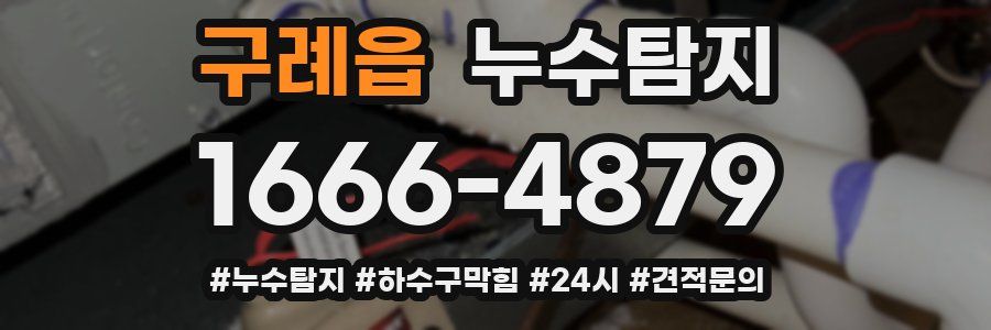 누수닥터 누수탐지