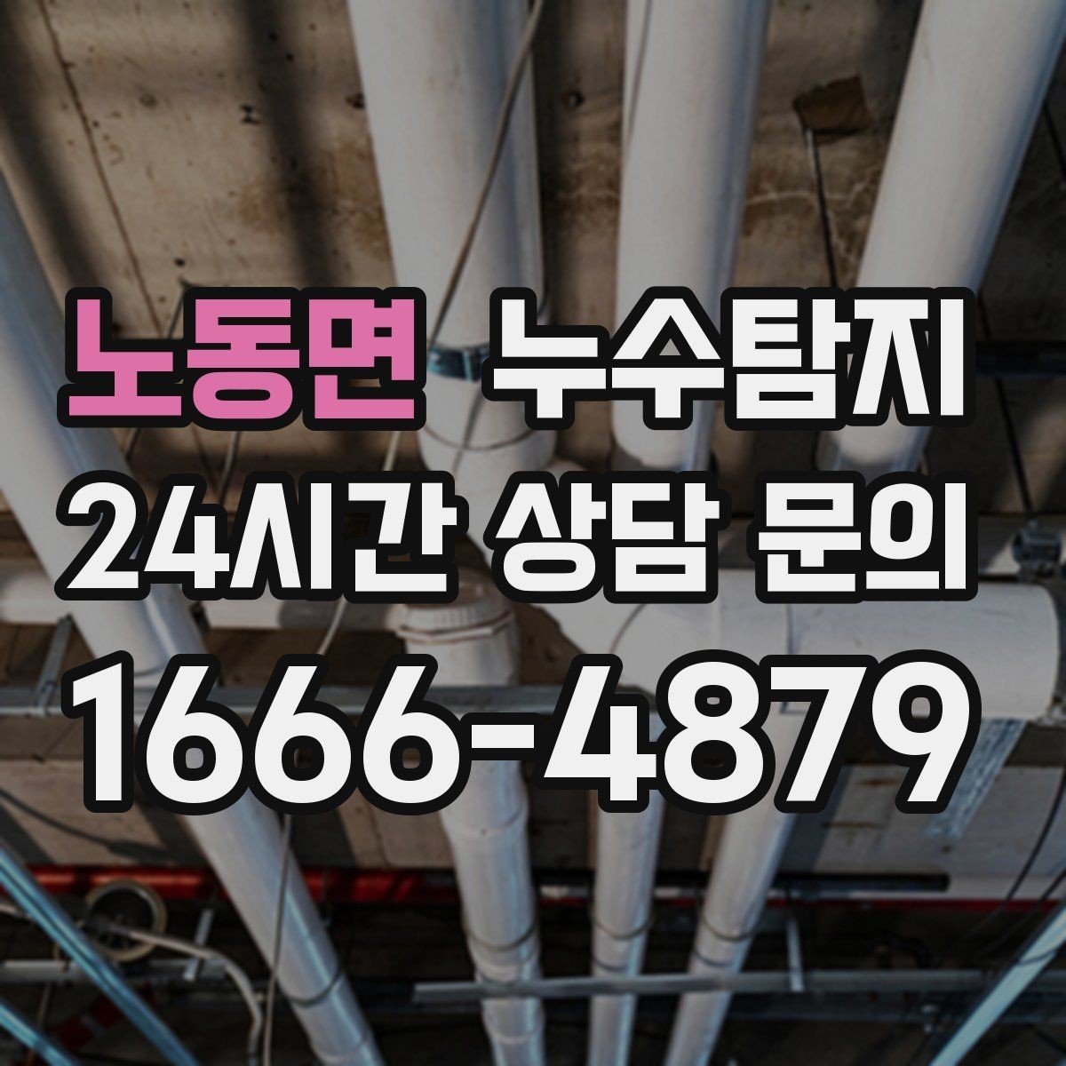 노동면 누수탐지 슬래브 바닥 누수 확인