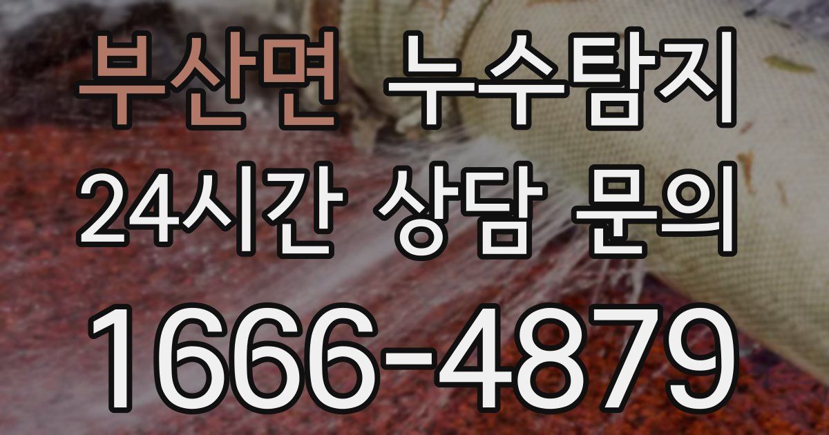 하수구막힘