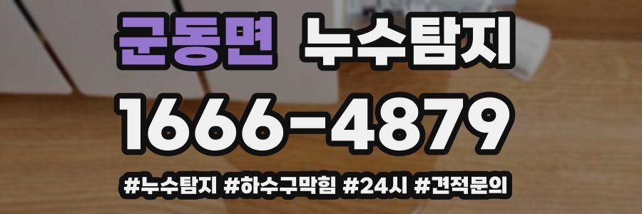누수닥터 누수탐지