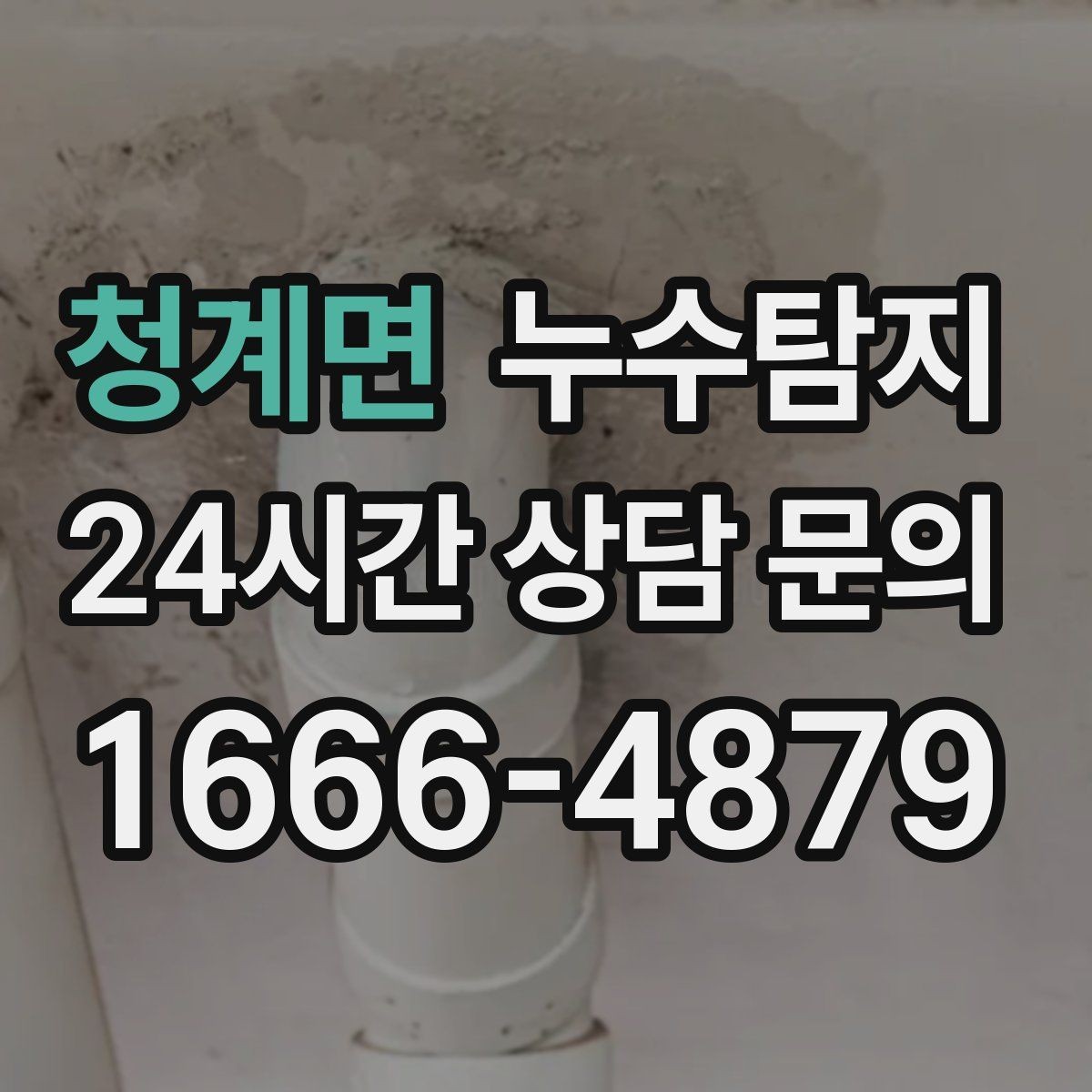 청계면 누수탐지 현관 타일 습기 해결 과정