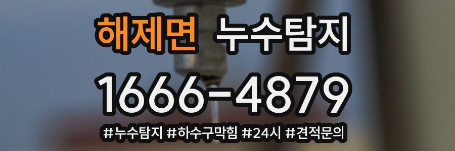 누수닥터 누수탐지