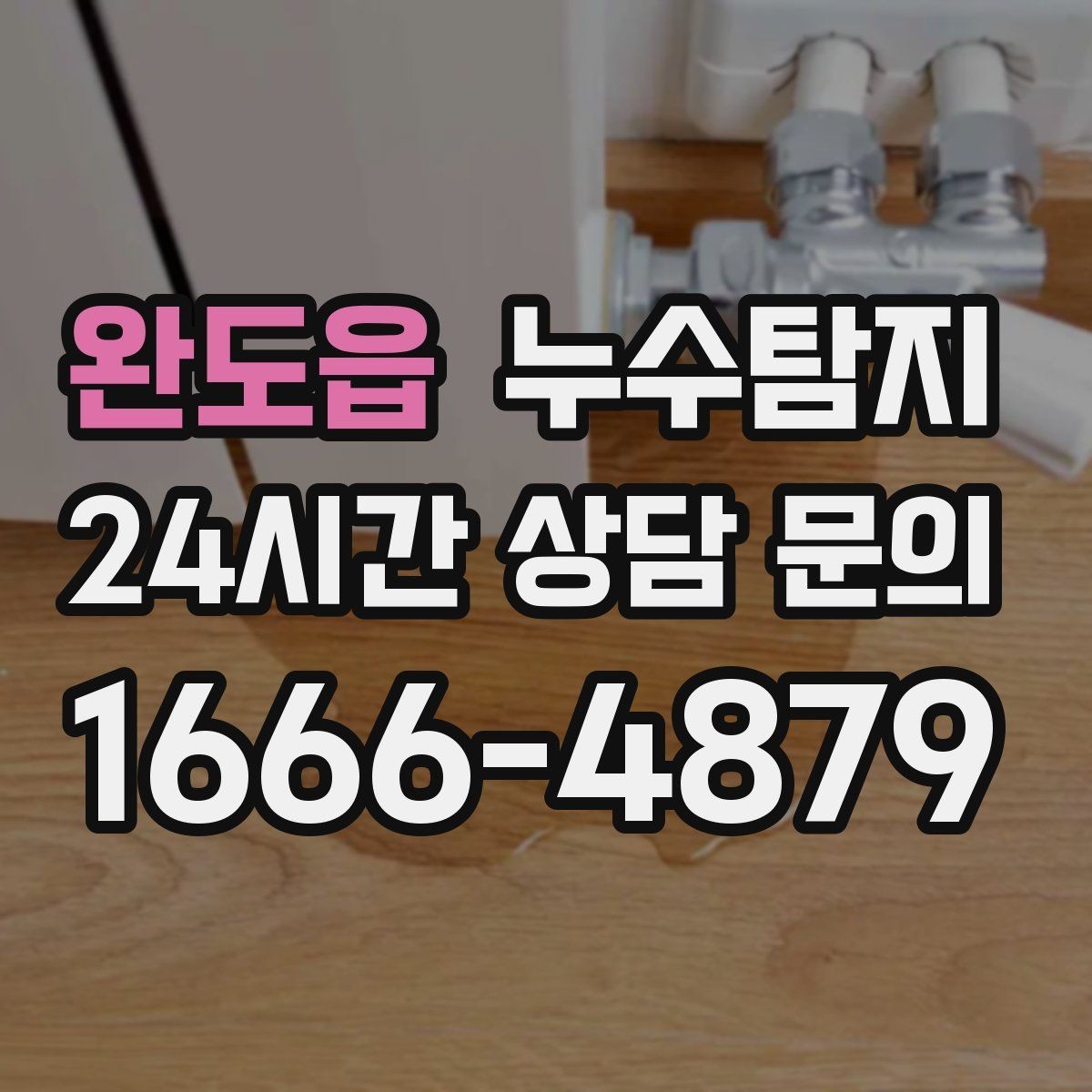 완도읍 누수탐지 보일러 온수관 누수 탐지