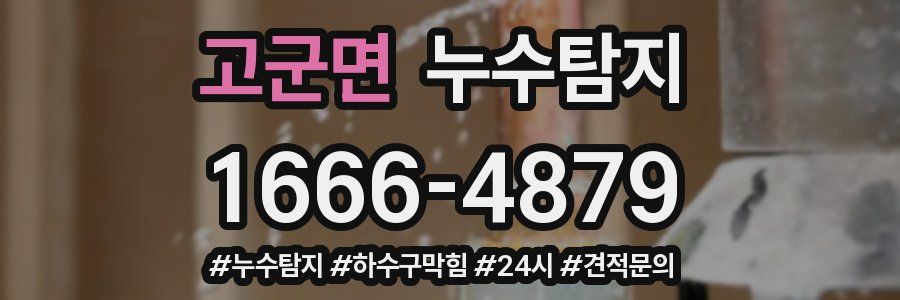 누수닥터 누수탐지