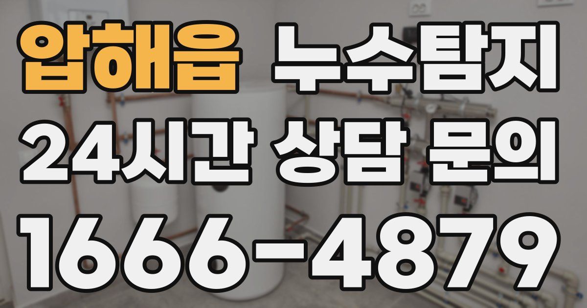 하수구막힘