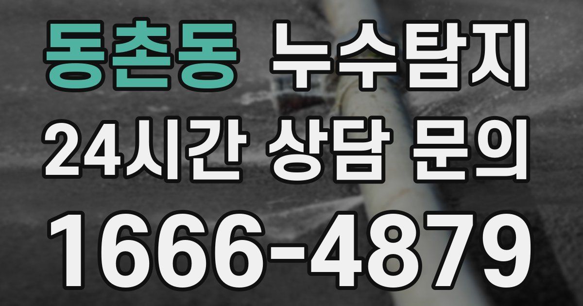 하수구막힘