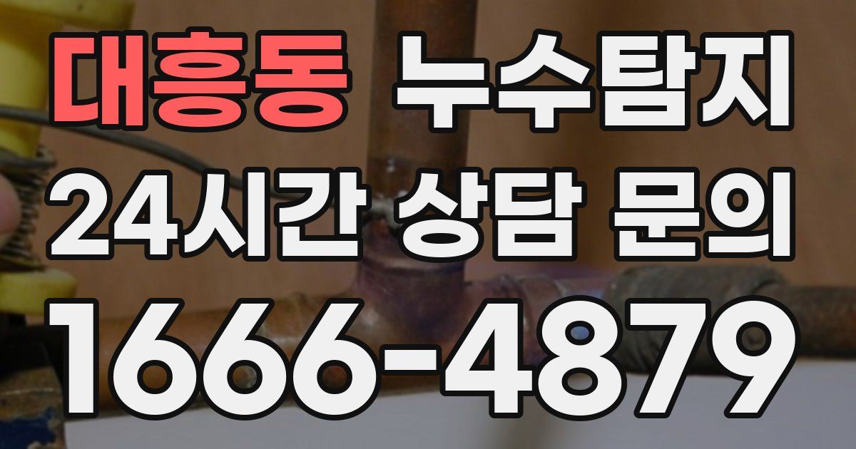 하수구막힘