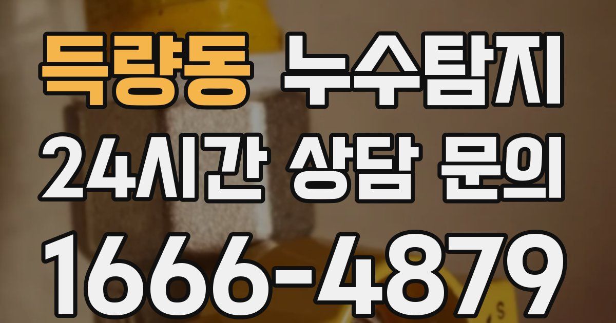 하수구막힘