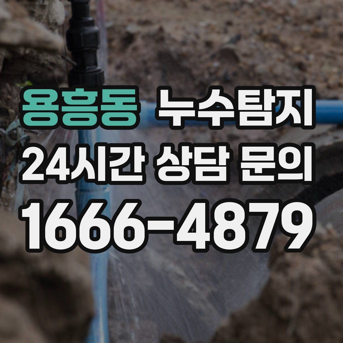 용흥동 누수탐지 의심될 때 재빨리 해결하는 것이 해답