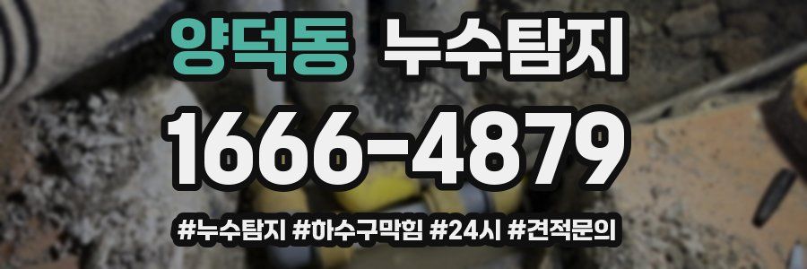 누수닥터 누수탐지