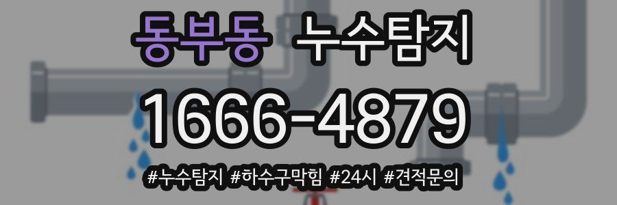 누수닥터 누수탐지