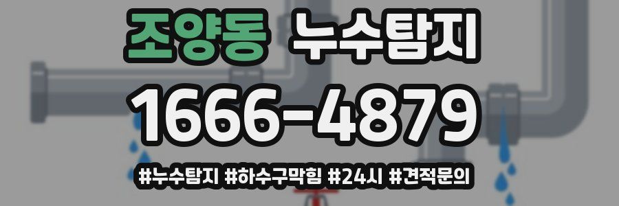 누수닥터 누수탐지