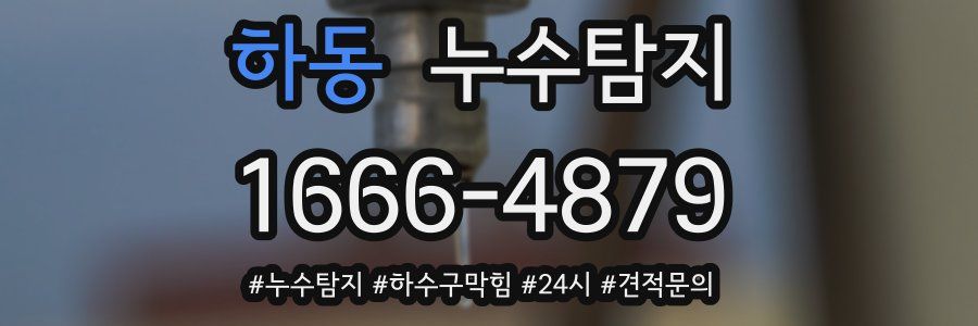 누수닥터 누수탐지