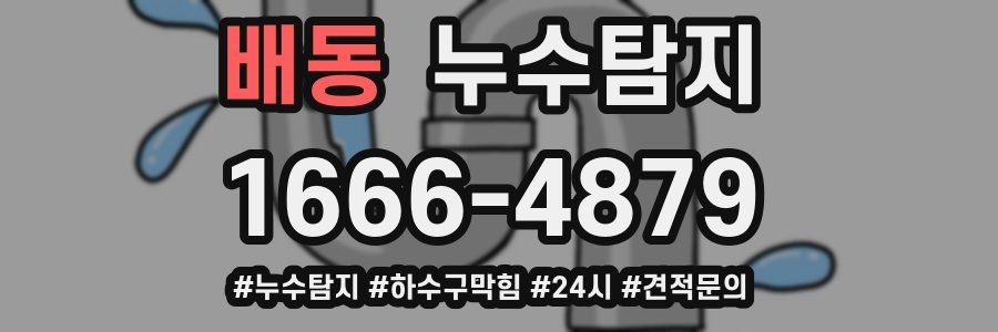 누수닥터 누수탐지
