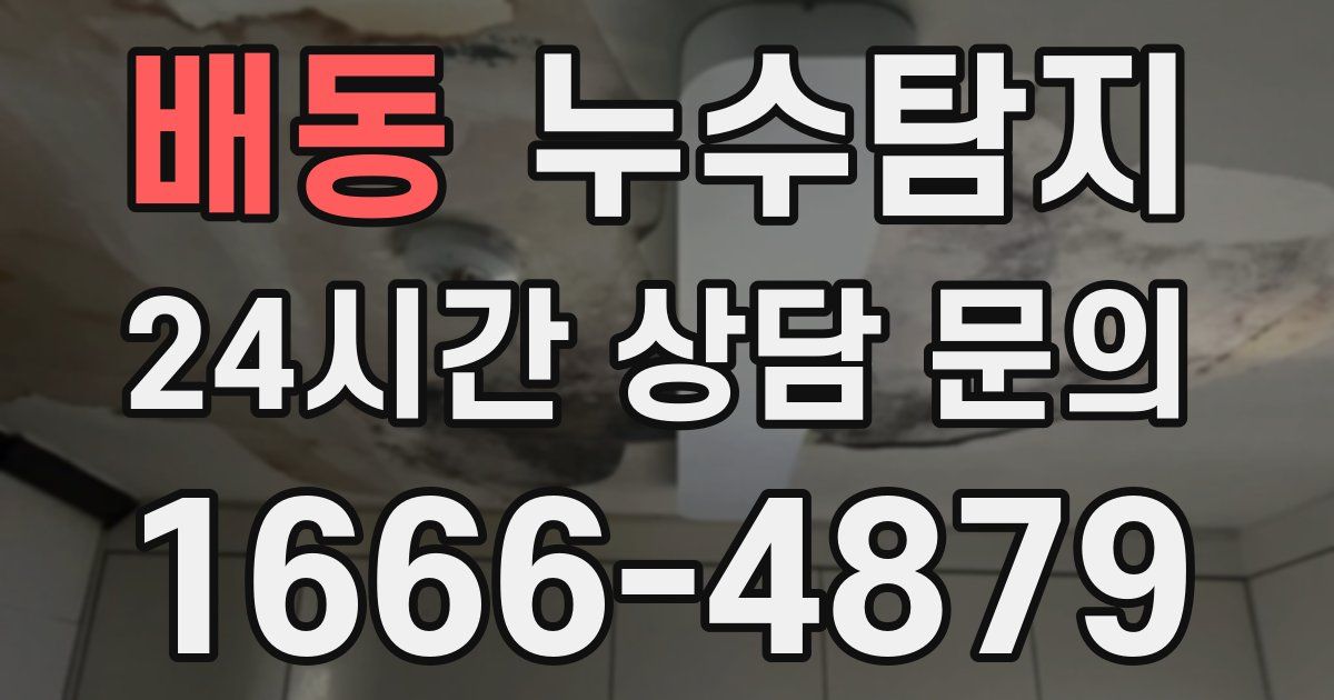 하수구막힘