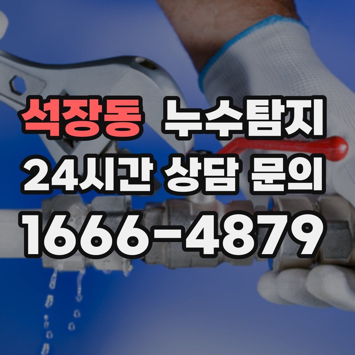 석장동 누수탐지 사전 점검으로 일정 지킨 이야기