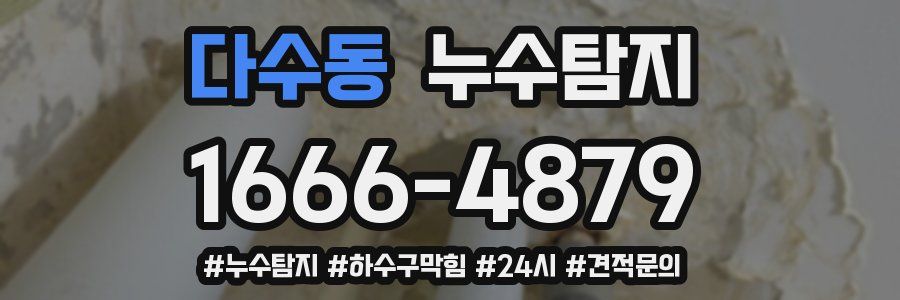 누수닥터 누수탐지
