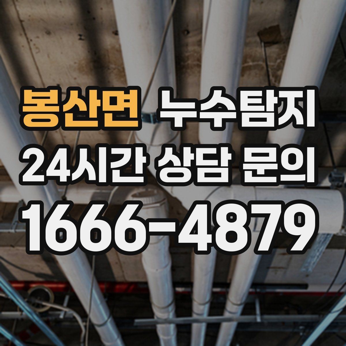 봉산면 누수탐지 시공사와 협업해 본 실제 과정