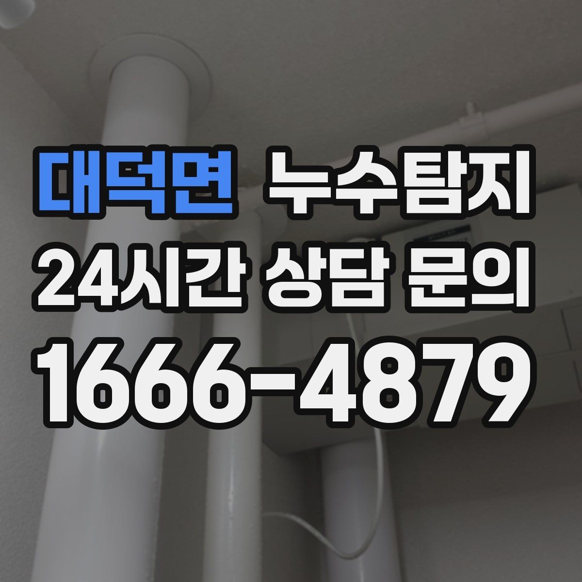 대덕면 누수탐지 현관 바닥 습기 원인 제거