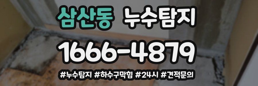 누수닥터 누수탐지