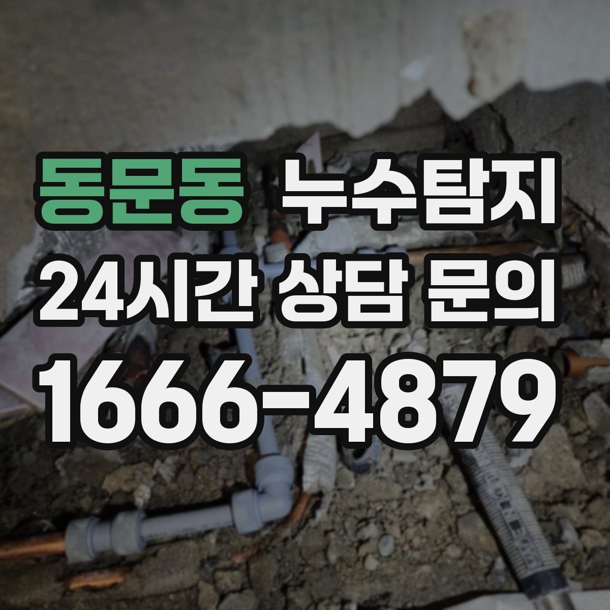 동문동 누수탐지 우리 가족을 지킨 빠른 판단