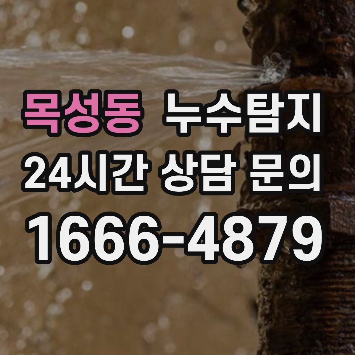목성동 누수탐지 보이지 않는 누수 원인 추적