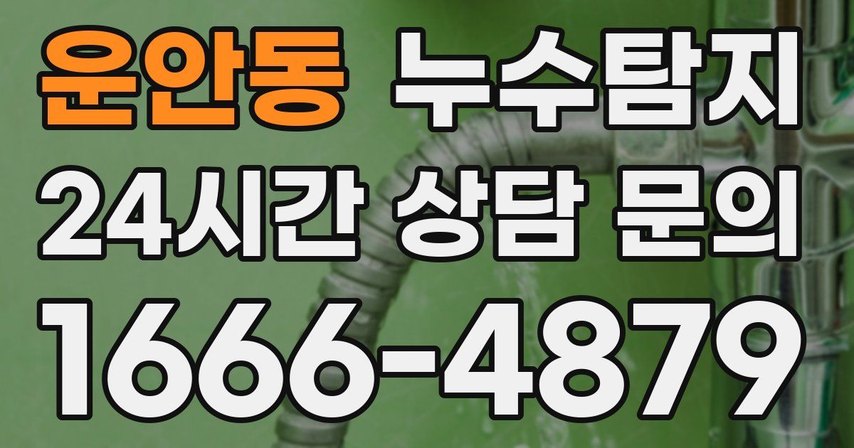 하수구막힘