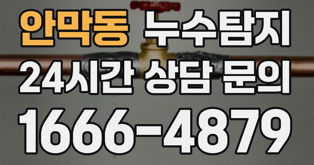 하수구막힘