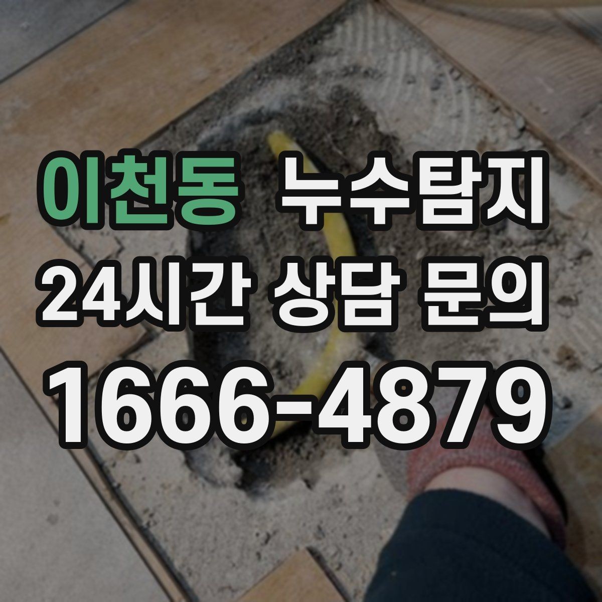 이천동 누수탐지 새집 곰팡이 원인 차단