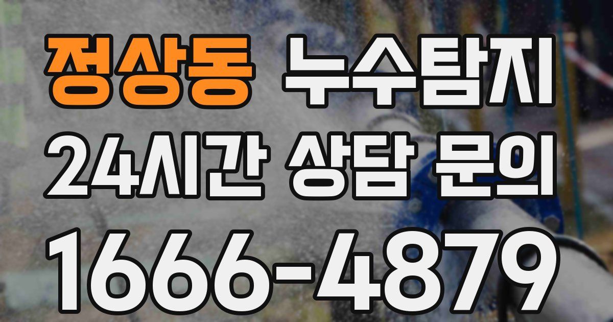 하수구막힘