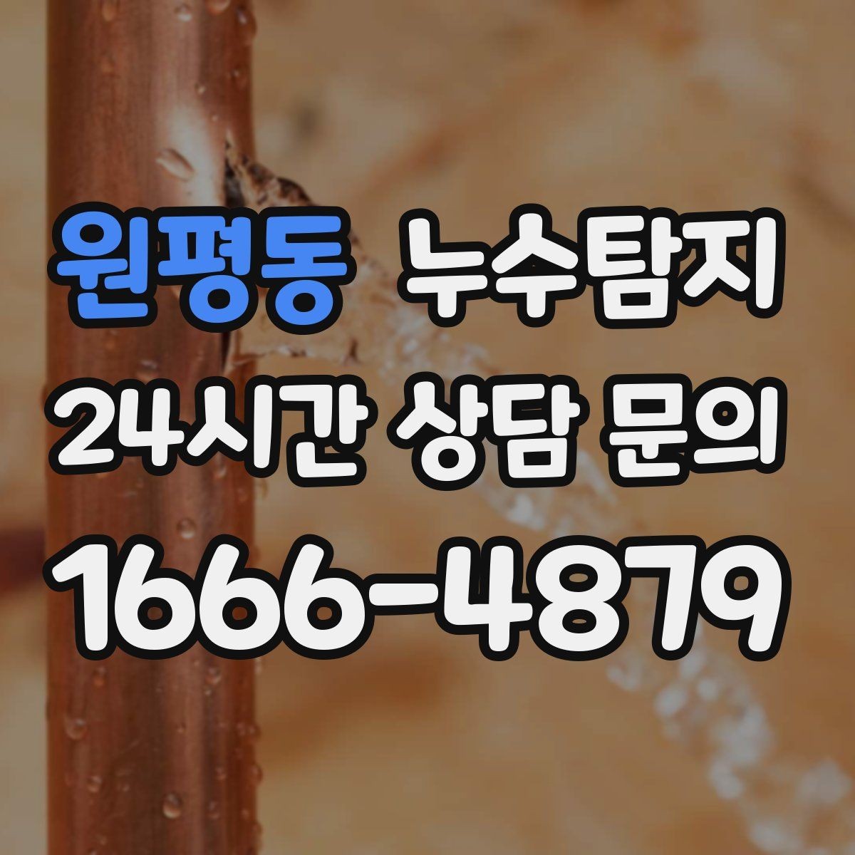 원평동 누수탐지 임대인과 임차인이 함께 볼 가이드