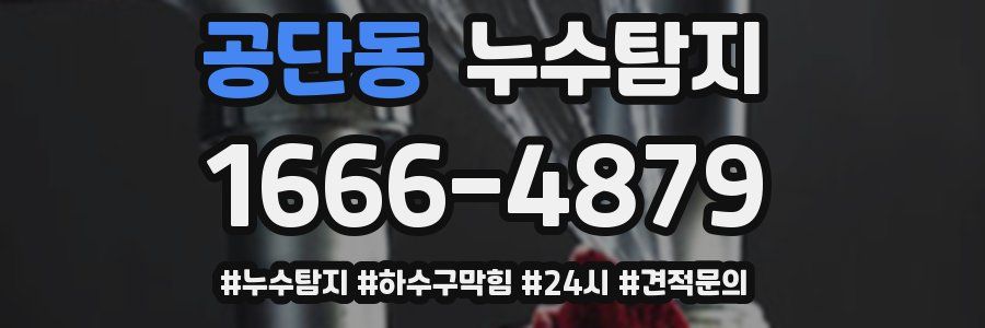 누수닥터 누수탐지