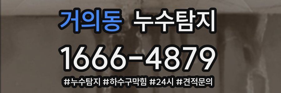 누수닥터 누수탐지