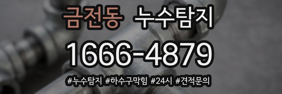 누수닥터 누수탐지