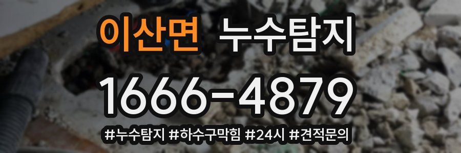 누수닥터 누수탐지
