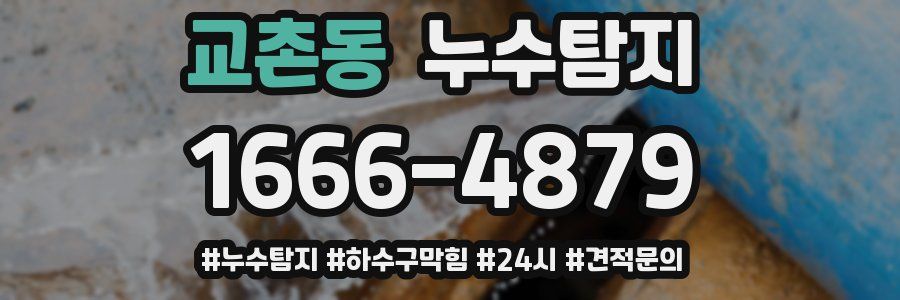 누수닥터 누수탐지