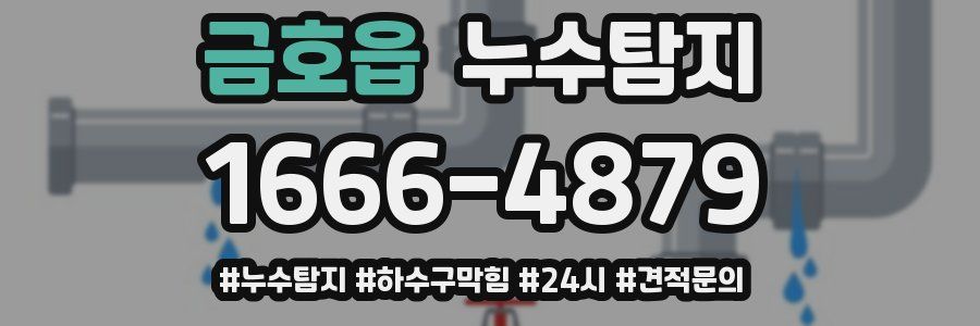 누수닥터 누수탐지