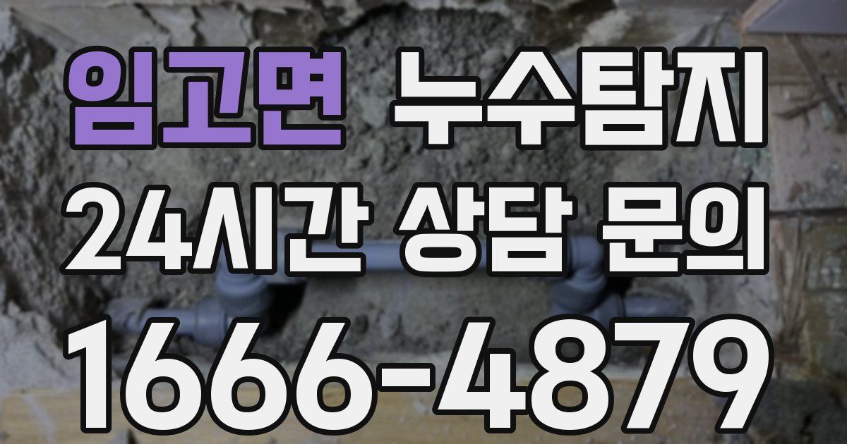 하수구막힘