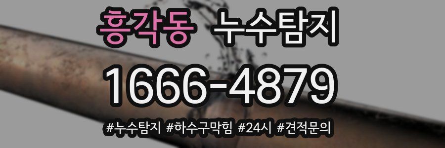 누수닥터 누수탐지