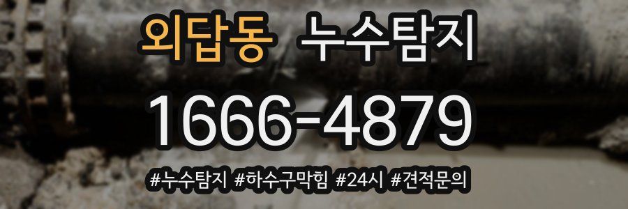 누수닥터 누수탐지
