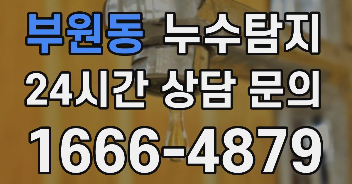 하수구막힘