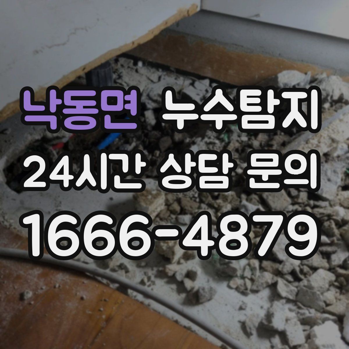 낙동면 누수탐지 타일 틈새 점검으로 찾은 누수