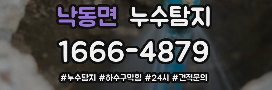 누수닥터 누수탐지
