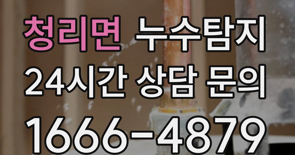 하수구막힘