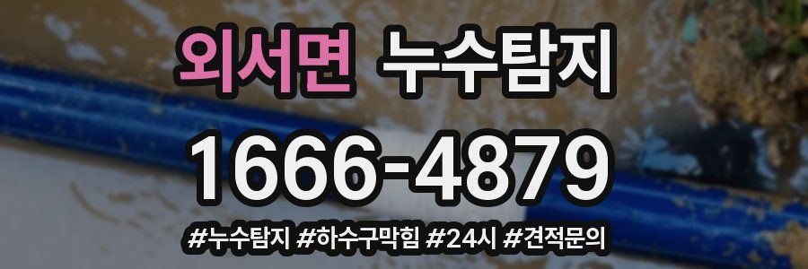 누수닥터 누수탐지