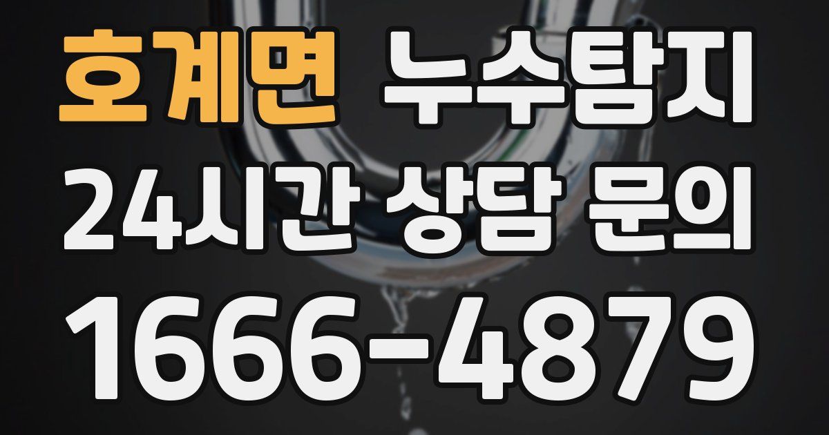 하수구막힘
