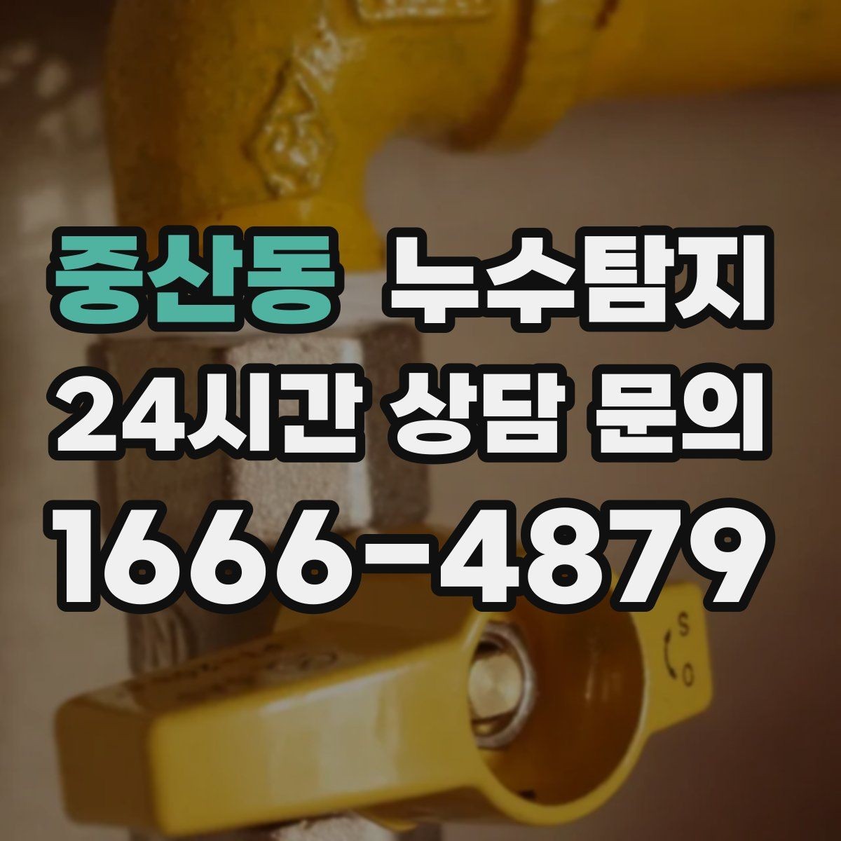 중산동 누수탐지 반복 누수 재발 방지 솔루션
